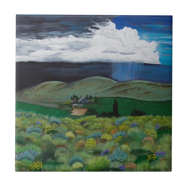 Azulejo De Cerâmica Ranch Imperial Stock (Frente)