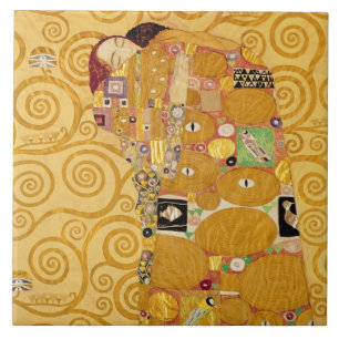 Azulejo De Cerâmica Realização (friso) de Stoclet c.1905-09