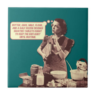 Azulejo De Cerâmica Receita do bolo de Jane