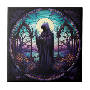 Azulejo De Cerâmica Receptor De Vidro Apanhado