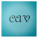 Azulejo De Cerâmica Recoleta Cornflower Blue<br><div class="desc">Este belo cobertor azul de córnflor vai mantê-lo quente quando você for azul. Ele também pode ser personalizado para torná-lo seu próprio cobertor exclusivo</div>