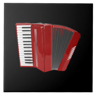 Azulejo De Cerâmica Red Accordion