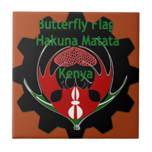 Azulejo De Cerâmica Red Matata Kenya