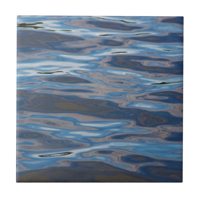 Azulejo De Cerâmica Reflexões na água (Frente)