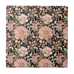 Azulejo De Cerâmica Reforma de Cozinha Banheiro Floral Verde Amarelo P