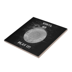 Azulejo De Cerâmica Registro do VINIL 45 RPM