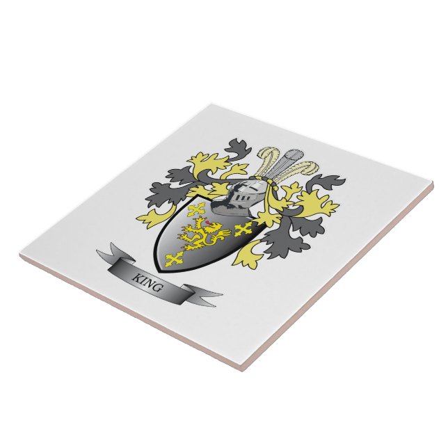 Azulejo De Cerâmica Rei brasão (Lateral)