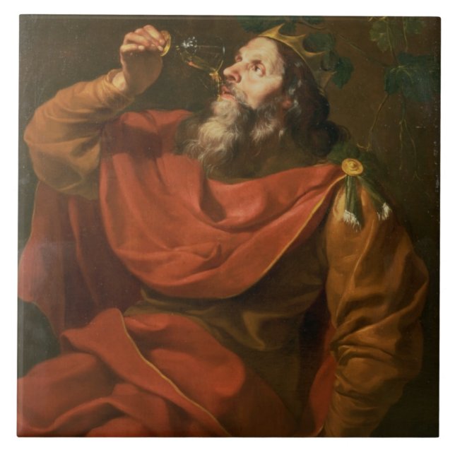 Azulejo De Cerâmica Rei Midas (Frente)