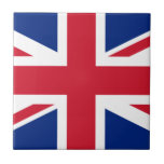 Azulejo De Cerâmica reino unido<br><div class="desc">Bandeira do Reino Unido. Totalmente personalizável. O Reino Unido da Grã-Bretanha Excelente e da Irlanda Norte utiliza como bandeira nacional a bandeira real conhecida como bandeira da União ou, quando voada no mar, bandeira da União. A atual design da bandeira da União data da união da Irlanda e da Grã-Bretanha...</div>