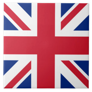 Azulejo De Cerâmica Reino Unido Bandeira Union Jack das Colônias Britâ