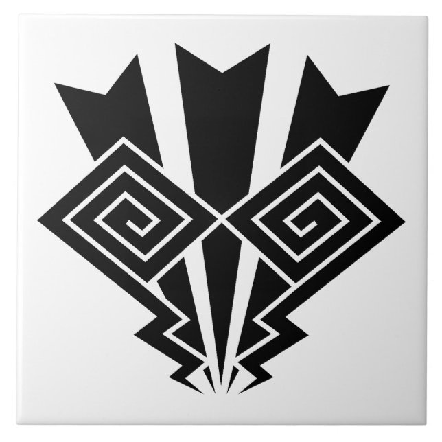 Azulejo De Cerâmica Relâmpago trovador (Frente)