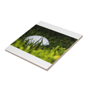 Azulejo De Cerâmica remix da bola de golfe