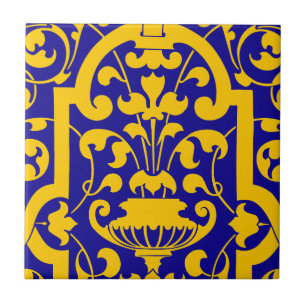 Azulejo De Cerâmica Renascença Damask #4 @ Sonolotre