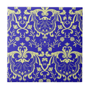 Azulejo De Cerâmica Renascimento Damask #1 @ Sonolotre
