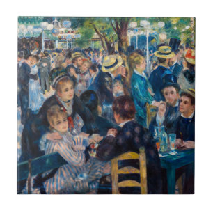 Azulejo De Cerâmica Renoir - Dança no Moulin de la Galette