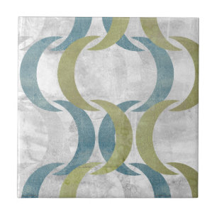 Azulejo De Cerâmica Repetição Geométrica III