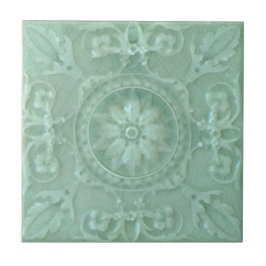 Azulejo De Cerâmica Repro Seafoam - Alivio Faux - Majolica