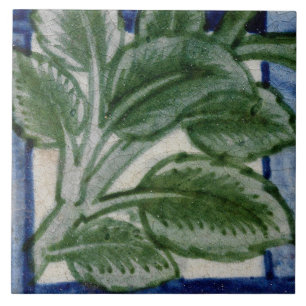 Azulejo De Cerâmica Repro Vintage Rosa Trellis Floral De Morgan azulej