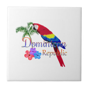 Azulejo De Cerâmica República Dominicana Tropical