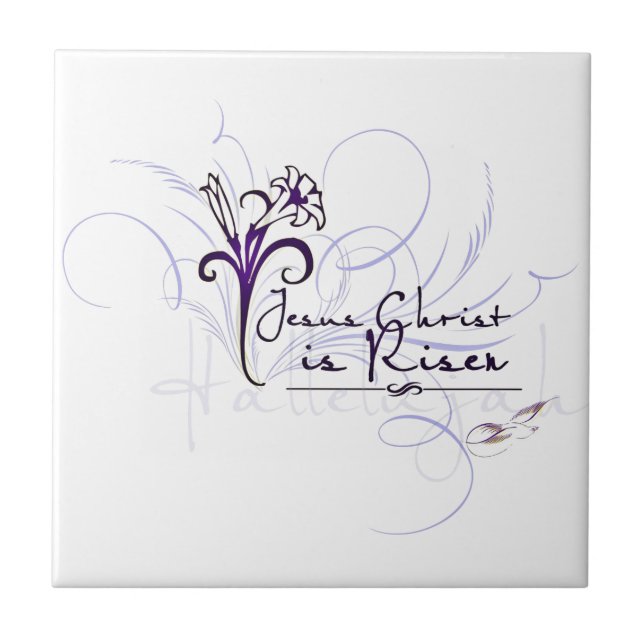 Azulejo De Cerâmica Ressuscitado (Frente)