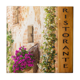 Azulejo De Cerâmica Restaurante italiano