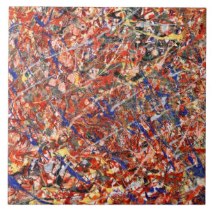 Azulejo De Cerâmica Resumo - Pintura - Suicídio de Palhaço