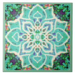 Azulejo De Cerâmica Retorno mediterrânico da Flórida Verde