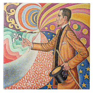 Azulejo De Cerâmica Retrato de Félix Feneon