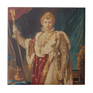 Azulejo De Cerâmica Retrato de Napoleon mim 1808-11