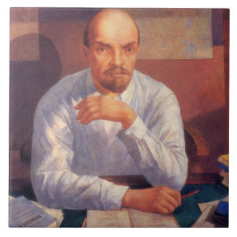 Azulejo De Cerâmica Retrato de Vladimir Lenin