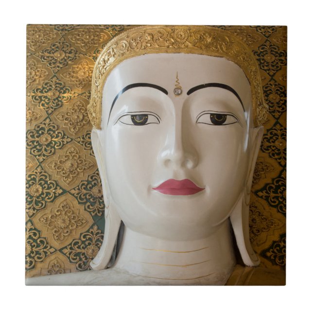 Azulejo De Cerâmica Retrato do Estado de Buda (Frente)
