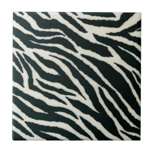 Azulejo De Cerâmica Retro Anos 50 Rockabilly Preto e Branco Estampa de