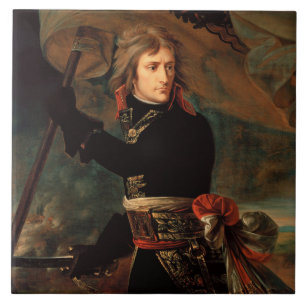 Azulejo De Cerâmica Reunião de Napoleão Bonaparte na Batalha de Arcole