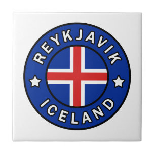 Azulejo De Cerâmica Reykjavik Islândia