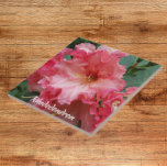 Azulejo De Cerâmica Rhododendron Bloom Rosa Floral<br><div class="desc">Azulejo cerâmico que mostra a foto de uma linda floração roxa de Rhododendron. Um design floral adorável! Selecione o tamanho do seu azulejo. Faz uma bonito trivet de cozinha!</div>