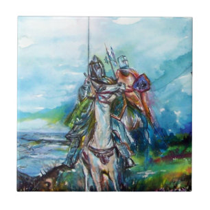 AZULEJO DE CERÂMICA RIDERS NA TEMPESTADE