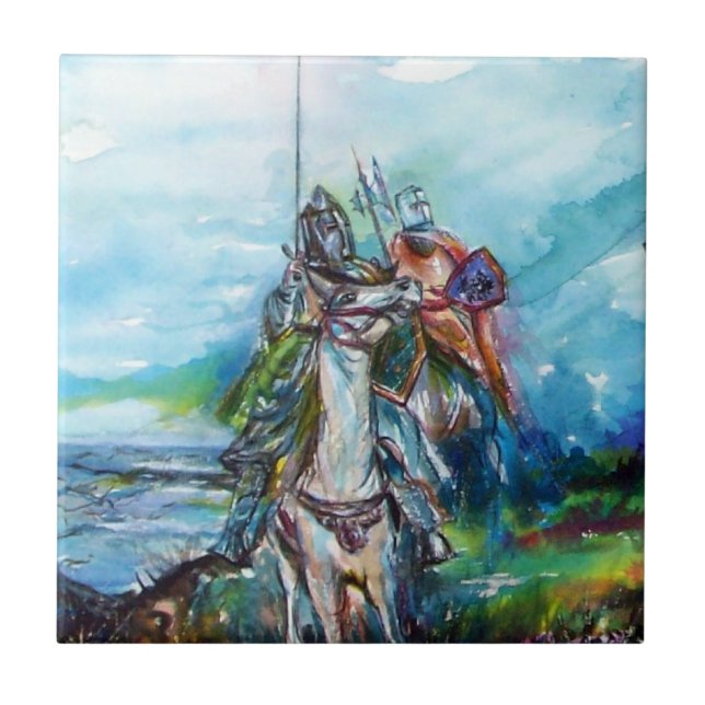 AZULEJO DE CERÂMICA  RIDERS NA TEMPESTADE (Frente)