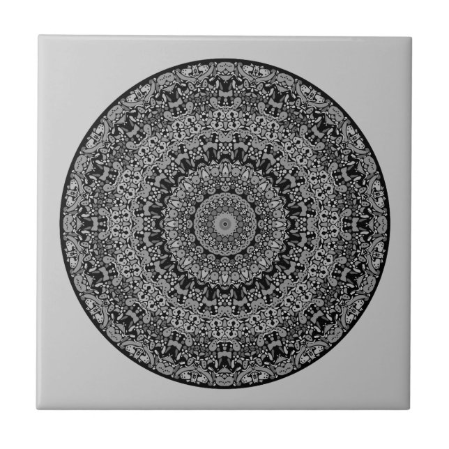 Azulejo De Cerâmica Rio Branco Mandala (Frente)