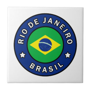 Azulejo De Cerâmica Rio de Janeiro Brasil