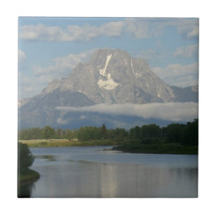 Azulejo De Cerâmica Rio Jackson Hole no Parque Nacional Grand Teton