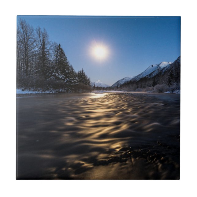 Azulejo De Cerâmica Rio Moon (Frente)