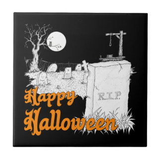 Azulejo De Cerâmica RIP de Halloween