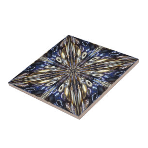 Azulejo De Cerâmica Riqueza de Padrão Abstrato de Miçangas
