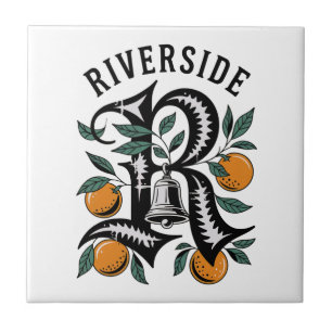 Azulejo De Cerâmica Riverside California