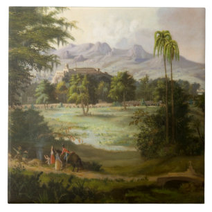 Azulejo De Cerâmica Robert Scott Duncanson - Castelo Chapultpec