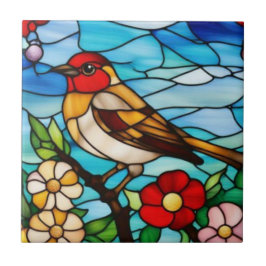 Azulejo De Cerâmica Robin Colorido