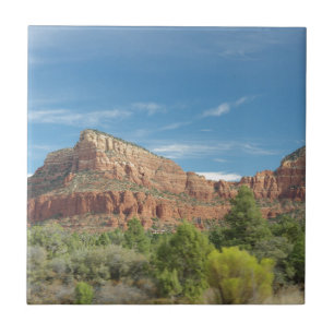 Azulejo De Cerâmica Rochas vermelhas em Sedona