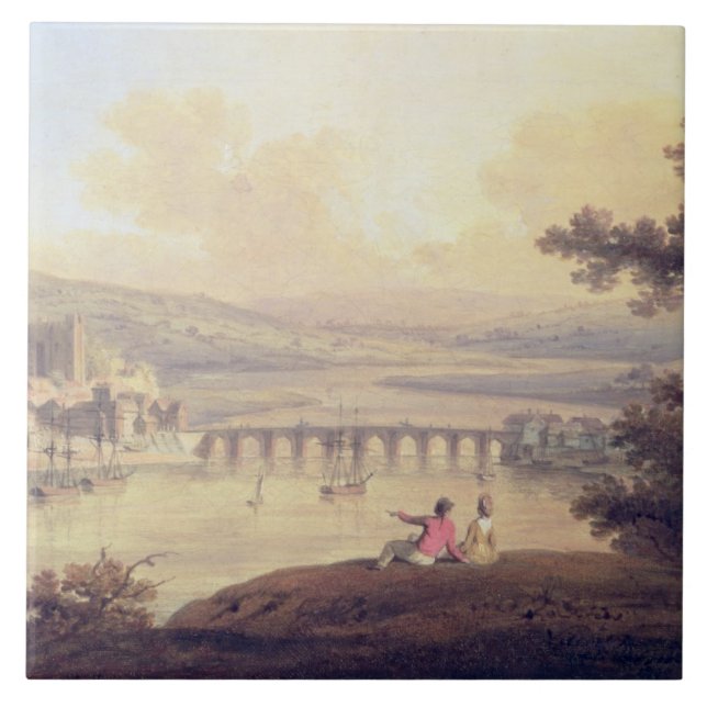 Azulejo De Cerâmica Rochester, 1799 (óleo em canvas) (Frente)