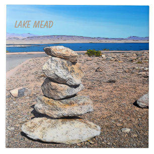 Azulejo De Cerâmica Rock Stacking