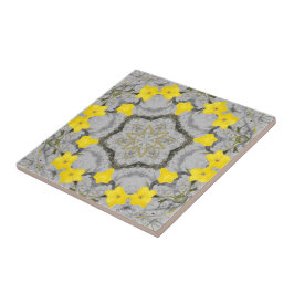 Azulejo De Cerâmica Roda de Harmonia Jonquil
